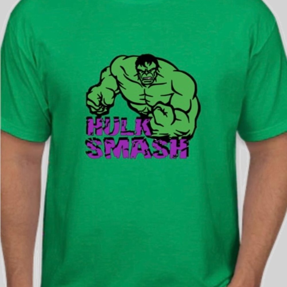 The Incredible Hulk - Hulk Smash tee shirt - various colors available